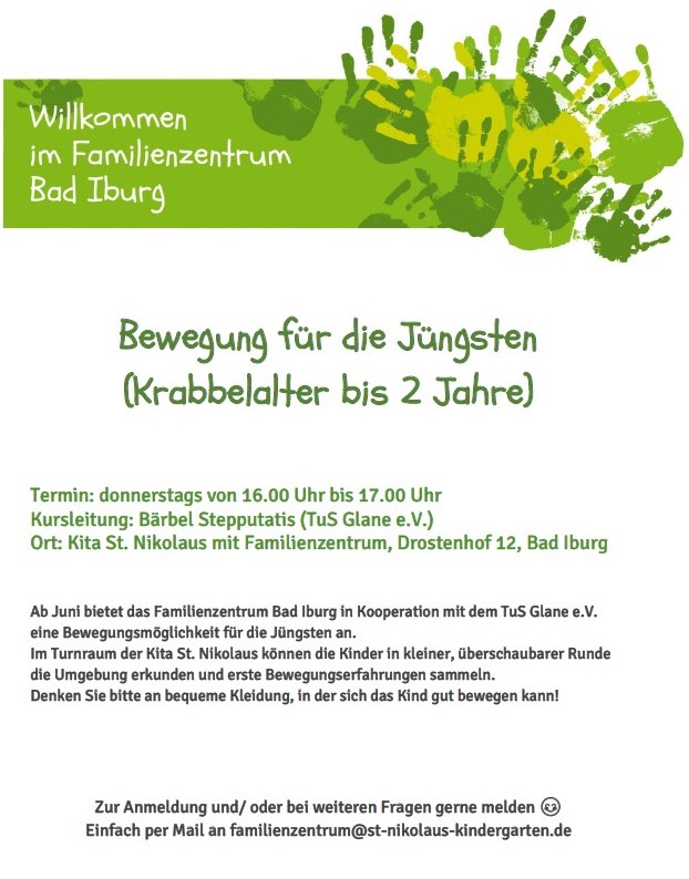 Bewegung für die Jüngsten 2