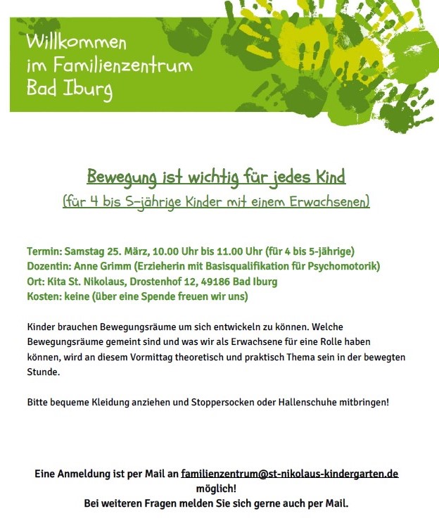 Psychomotorik März 23 2